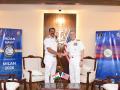 Navy chief Adm Dinesh Tripathi holds bilateral talks with US Pacific Fleet Commander - Hindi News | Navy chief Adm Dinesh Tripathi holds bilateral talks with US Pacific Fleet Commander | Latest international News at Lokmattimes.com