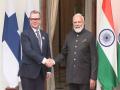 PM Modi meets with Finnish counterpart Orpo on sidelines of Global AI Impact Summit - Hindi News | PM Modi meets with Finnish counterpart Orpo on sidelines of Global AI Impact Summit | Latest international News at Lokmattimes.com