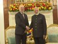 PM Modi meets Estonian President Alar Karis on sidelines of India AI Impact Summit at Hyderabad House - Hindi News | PM Modi meets Estonian President Alar Karis on sidelines of India AI Impact Summit at Hyderabad House | Latest international News at Lokmattimes.com