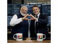 French President Macron shares AI-generated image with PM Modi ahead of his participation in AI Impact Summit - Hindi News | French President Macron shares AI-generated image with PM Modi ahead of his participation in AI Impact Summit | Latest international News at Lokmattimes.com