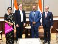 Senior OpenAI officials meet Vice President CP Radhakrishnan, discuss emerging developments in AI - Hindi News | Senior OpenAI officials meet Vice President CP Radhakrishnan, discuss emerging developments in AI | Latest national News at Lokmattimes.com