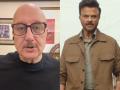 "Here's to passion that refuses to age...": Anupam Kher praises Anil Kapoor's 'Subedaar' trailer ahead of release - Hindi News | "Here's to passion that refuses to age...": Anupam Kher praises Anil Kapoor's 'Subedaar' trailer ahead of release | Latest entertainment News at Lokmattimes.com