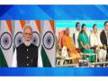 PM Modi performs groundbreaking ceremony for HCL-Foxconn project, says UP to become major centre for India's semiconductor system - Hindi News | PM Modi performs groundbreaking ceremony for HCL-Foxconn project, says UP to become major centre for India's semiconductor system | Latest national News at Lokmattimes.com