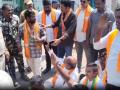 Andhra Pradesh: BJP leaders protest againt LoP Rahul Gandhi's remarks on India-US interim trade deal - Hindi News | Andhra Pradesh: BJP leaders protest againt LoP Rahul Gandhi's remarks on India-US interim trade deal | Latest national News at Lokmattimes.com