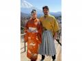Madhuri Dixit rocks a kimono on her Japan getaway with husband Shriram Nene, poses by Mount Fuji; see pics - Hindi News | Madhuri Dixit rocks a kimono on her Japan getaway with husband Shriram Nene, poses by Mount Fuji; see pics | Latest entertainment News at Lokmattimes.com