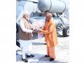 Uttar Pradesh: CM Adityanath welcomes PM Modi to Meerut - Hindi News | Uttar Pradesh: CM Adityanath welcomes PM Modi to Meerut | Latest national News at Lokmattimes.com