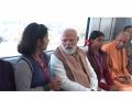 PM Modi flags off Meerut Metro, Namo Bharat Train, interacts with students onboard - Hindi News | PM Modi flags off Meerut Metro, Namo Bharat Train, interacts with students onboard | Latest national News at Lokmattimes.com