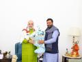Haryana CM Nayab Saini meets Union Home Minister Amit Shah in New Delhi - Hindi News | Haryana CM Nayab Saini meets Union Home Minister Amit Shah in New Delhi | Latest politics News at Lokmattimes.com
