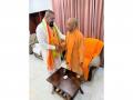 Sanjay Dutt shares pictures from his meeting with CM Yogi Adityanath - Hindi News | Sanjay Dutt shares pictures from his meeting with CM Yogi Adityanath | Latest entertainment News at Lokmattimes.com