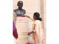Bust of C Rajagopalachari unveiled in Rashtrapati Bhavan replacing that of Lutyens, President Murmu attends Rajaji Utsav - Hindi News | Bust of C Rajagopalachari unveiled in Rashtrapati Bhavan replacing that of Lutyens, President Murmu attends Rajaji Utsav | Latest politics News at Lokmattimes.com