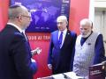 PM Modi and Israeli PM Netanyahu attend technology and innovations exhibition - Hindi News | PM Modi and Israeli PM Netanyahu attend technology and innovations exhibition | Latest international News at Lokmattimes.com