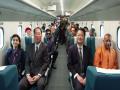 UP CM Yogi Adityanath takes a test ride on Japan's SC Maglev Train - Hindi News | UP CM Yogi Adityanath takes a test ride on Japan's SC Maglev Train | Latest international News at Lokmattimes.com