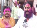 Naga sadhus play Holi in Ayodhya on Rangbhari Ekadashi 2026 - Hindi News | Naga sadhus play Holi in Ayodhya on Rangbhari Ekadashi 2026 | Latest national News at Lokmattimes.com