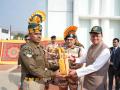 Uttarakhand CM visits 36th Battalion of ITBP in Lohaghat, extends Holi greetings - Hindi News | Uttarakhand CM visits 36th Battalion of ITBP in Lohaghat, extends Holi greetings | Latest national News at Lokmattimes.com