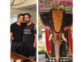 Sonu Sood, son Ayaan gift mechanical elephant to temple in Chennai - Hindi News | Sonu Sood, son Ayaan gift mechanical elephant to temple in Chennai | Latest entertainment News at Lokmattimes.com