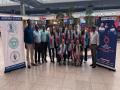 Italy Women's Hockey team touches down in Hyderabad for FIH World Cup Qualifiers - Hindi News | Italy Women's Hockey team touches down in Hyderabad for FIH World Cup Qualifiers | Latest hockey News at Lokmattimes.com
