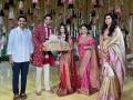 AP Minister Nara Lokesh, his wife Brahmani attend Arjun Tendulkar-Saaniya's wedding - Hindi News | AP Minister Nara Lokesh, his wife Brahmani attend Arjun Tendulkar-Saaniya's wedding | Latest cricket News at Lokmattimes.com