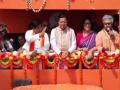 Uttarakhand CM Dhami participates in 'Parivartan Yatra' in North 24 Parganas ahead of West Bengal polls - Hindi News | Uttarakhand CM Dhami participates in 'Parivartan Yatra' in North 24 Parganas ahead of West Bengal polls | Latest politics News at Lokmattimes.com