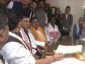 Assam BJP candidates, UPPL chief Pramod Boro file nominations for RS polls - Hindi News | Assam BJP candidates, UPPL chief Pramod Boro file nominations for RS polls | Latest national News at Lokmattimes.com