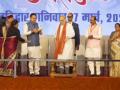 Uttarakhand CM Pushkar Dhami felicitates Union Home Minister Amit Shah at "Jan-Jan Ki Sarkar: Char Saal Bemisaal" event in Haridwar - Hindi News | Uttarakhand CM Pushkar Dhami felicitates Union Home Minister Amit Shah at "Jan-Jan Ki Sarkar: Char Saal Bemisaal" event in Haridwar | Latest politics News at Lokmattimes.com