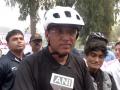 "We should stay fit, become empowered": Sports Minister Mansukh Mandaviya participates in Fit India Pink Cyclothon 2.0 on Women's Day - Hindi News | "We should stay fit, become empowered": Sports Minister Mansukh Mandaviya participates in Fit India Pink Cyclothon 2.0 on Women's Day | Latest national News at Lokmattimes.com