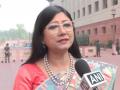 "Queues seen for LPG and petrol", claims JMM MP Mahua Maji, urges Centre to 'clarify foreign policy' - Hindi News | "Queues seen for LPG and petrol", claims JMM MP Mahua Maji, urges Centre to 'clarify foreign policy' | Latest politics News at Lokmattimes.com