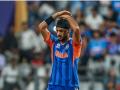 Arshdeep Singh fined 15% of his match fee for ICC Code of Conduct breach in IND vs NZ T20 WC final - Hindi News | Arshdeep Singh fined 15% of his match fee for ICC Code of Conduct breach in IND vs NZ T20 WC final | Latest cricket News at Lokmattimes.com