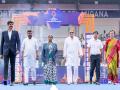 Mohammad Azharuddin, Seethakka attend FIH Women's Hockey World Cup Qualifiers in Hyderabad - Hindi News | Mohammad Azharuddin, Seethakka attend FIH Women's Hockey World Cup Qualifiers in Hyderabad | Latest hockey News at Lokmattimes.com