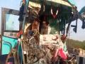 UP: One dead, several injured after bus rams into stationary truck in Kanpur - Hindi News | UP: One dead, several injured after bus rams into stationary truck in Kanpur | Latest national News at Lokmattimes.com