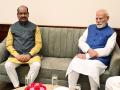 Om Birla thanks PM Modi for congratulating him on rejection of no-confidence motion - Hindi News | Om Birla thanks PM Modi for congratulating him on rejection of no-confidence motion | Latest politics News at Lokmattimes.com
