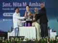 Nita Ambani conferred with KISS Humanitarian Award 2025 - Hindi News | Nita Ambani conferred with KISS Humanitarian Award 2025 | Latest national News at Lokmattimes.com