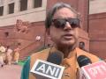 End of "sad spectacle": Shashi Tharoor on revocation of suspension of 8 Opposition MP's - Hindi News | End of "sad spectacle": Shashi Tharoor on revocation of suspension of 8 Opposition MP's | Latest politics News at Lokmattimes.com