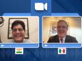 Piyush Goyal, Mexico's Economy Secretary discuss boosting India-Mexico trade and investment ties - Hindi News | Piyush Goyal, Mexico's Economy Secretary discuss boosting India-Mexico trade and investment ties | Latest business News at Lokmattimes.com