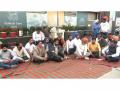 Punjab State Warehousing Corporation Union stages sit-in protest over PWC officer's suicide - Hindi News | Punjab State Warehousing Corporation Union stages sit-in protest over PWC officer's suicide | Latest national News at Lokmattimes.com