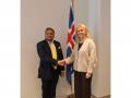 Secretary (West) George calls on Iceland FM to discuss bilateral ties, implementation of India-EFTA TEPA - Hindi News | Secretary (West) George calls on Iceland FM to discuss bilateral ties, implementation of India-EFTA TEPA | Latest international News at Lokmattimes.com