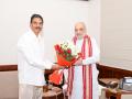Governor Haribabu Kambhampati meets Amit Shah in Parliament, discusses Odisha's development - Hindi News | Governor Haribabu Kambhampati meets Amit Shah in Parliament, discusses Odisha's development | Latest national News at Lokmattimes.com