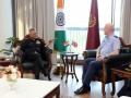 Strengthening defence ties between India-UK, CDS Anil Chauhan holds talks with UK Air Chief Harvey Smyth - Hindi News | Strengthening defence ties between India-UK, CDS Anil Chauhan holds talks with UK Air Chief Harvey Smyth | Latest national News at Lokmattimes.com