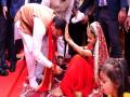 Uttarakhand CM Dhami participates in 'Kanya Pujan' at Sanatan Dharma Temple - Hindi News | Uttarakhand CM Dhami participates in 'Kanya Pujan' at Sanatan Dharma Temple | Latest national News at Lokmattimes.com