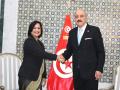 MEA Secy Neena Malhotra meets Tunisia's Foreign Minister, discusses cooperation - Hindi News | MEA Secy Neena Malhotra meets Tunisia's Foreign Minister, discusses cooperation | Latest international News at Lokmattimes.com