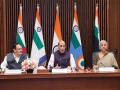Rajnath Singh chairs first IGoM meet on West Asia situation, calls for proactive and coordinated response - Hindi News | Rajnath Singh chairs first IGoM meet on West Asia situation, calls for proactive and coordinated response | Latest business News at Lokmattimes.com