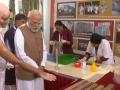 Gujarat: PM Modi inaugurates Samrat Samprati Museum at Koba Tirth on the occasion of Mahavir Jayanti - Hindi News | Gujarat: PM Modi inaugurates Samrat Samprati Museum at Koba Tirth on the occasion of Mahavir Jayanti | Latest national News at Lokmattimes.com
