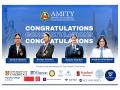 Amity Students Achieve Outstanding Global Selections to Ivy League and Top Global Universities - Hindi News | Amity Students Achieve Outstanding Global Selections to Ivy League and Top Global Universities | Latest business News at Lokmattimes.com