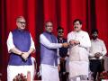 MP CM Yadav, Union Minister Dharmendra Pradhan inaugurate 'Mahakal: The Master of Time' conference, Science Centre in Ujjain - Hindi News | MP CM Yadav, Union Minister Dharmendra Pradhan inaugurate 'Mahakal: The Master of Time' conference, Science Centre in Ujjain | Latest national News at Lokmattimes.com