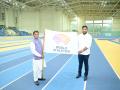 Odisha CM Mohan Charan Majhi receives World Athletics flag from Suryavanshi Suraj - Hindi News | Odisha CM Mohan Charan Majhi receives World Athletics flag from Suryavanshi Suraj | Latest other-sports News at Lokmattimes.com