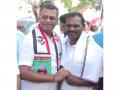 NDA's Tiruchirappalli East candidate Rajasekaran conducts door-to-door campaign in Palakkarai - Hindi News | NDA's Tiruchirappalli East candidate Rajasekaran conducts door-to-door campaign in Palakkarai | Latest national News at Lokmattimes.com