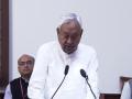 Nitish Kumar takes oath as Rajya Sabha member after serving as Bihar CM for two decades - Hindi News | Nitish Kumar takes oath as Rajya Sabha member after serving as Bihar CM for two decades | Latest politics News at Lokmattimes.com