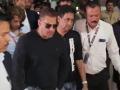 Salman Khan keeps it casual in black as he lands in Mumbai after attending Anant Ambani's birthday bash - Hindi News | Salman Khan keeps it casual in black as he lands in Mumbai after attending Anant Ambani's birthday bash | Latest entertainment News at Lokmattimes.com