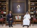 Adani Green's Sagar Adani meets Qatar Central Bank Governor in Doha, discusses global finance and investment trends - Hindi News | Adani Green's Sagar Adani meets Qatar Central Bank Governor in Doha, discusses global finance and investment trends | Latest business News at Lokmattimes.com