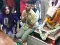 Nitish Rana attends Bhasma Aarti at Shree Mahakaleshwar Temple in Ujjain - Hindi News | Nitish Rana attends Bhasma Aarti at Shree Mahakaleshwar Temple in Ujjain | Latest cricket News at Lokmattimes.com