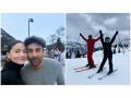 Alia Bhatt, Ranbir Kapoor ring in fourth anniversary with snowy family getaway - Hindi News | Alia Bhatt, Ranbir Kapoor ring in fourth anniversary with snowy family getaway | Latest entertainment News at Lokmattimes.com